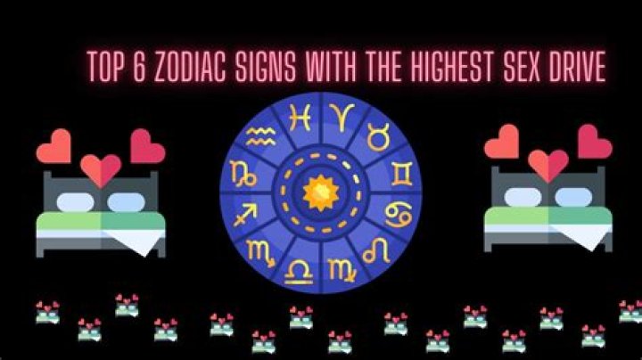 6 Zodiac Signs Who have the Highest Sex Drive | Ranked