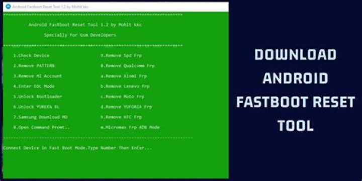 Android Fastboot Reset Tool V2.0 Latest Update Free Download
