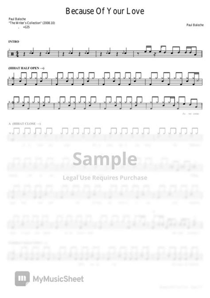 Because of Your Love by CCV Music