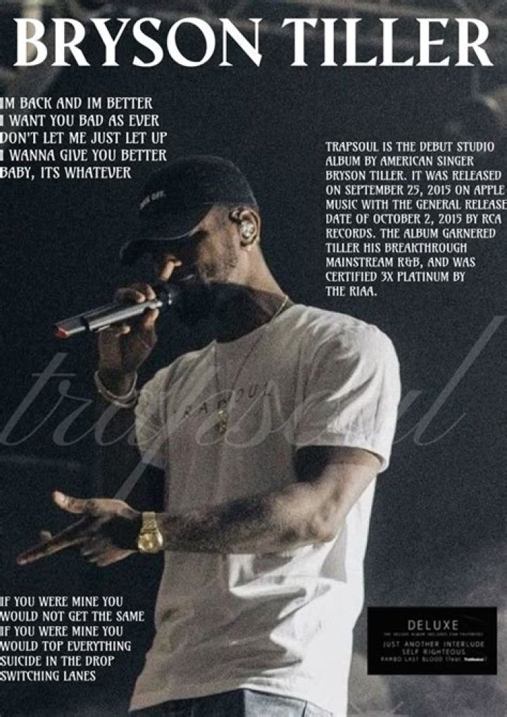Bryson Tiller Photos, News and Videos, Trivia and Quotes