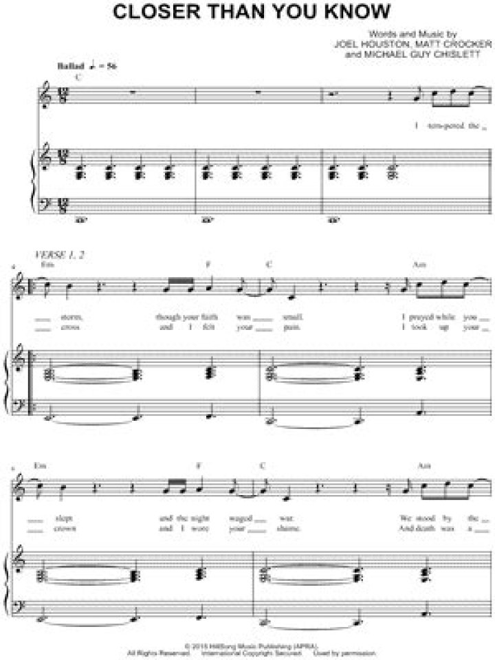 Closer Than You Know by Hillsong United