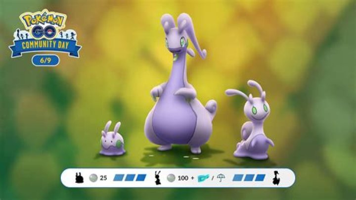 Don't miss this weekend's Goomy Community Day in Pokémon GO on Sunday June 9th