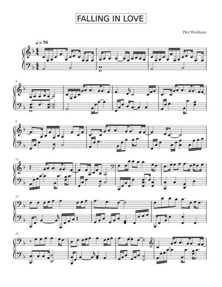 Falling In Love by Phil Wickham