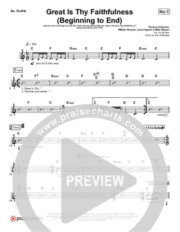 Great Is Thy Faithfulness (Beginning to End) by one sonic society