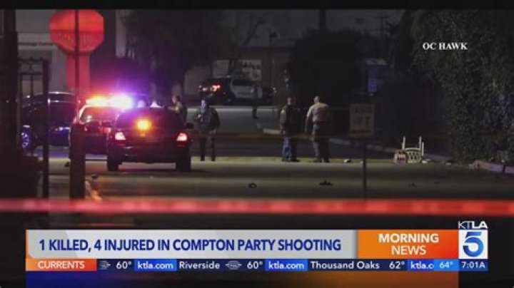 [Hot news] Compton Shooting Leaves 5 Injured: shooting broke out in Compton, California