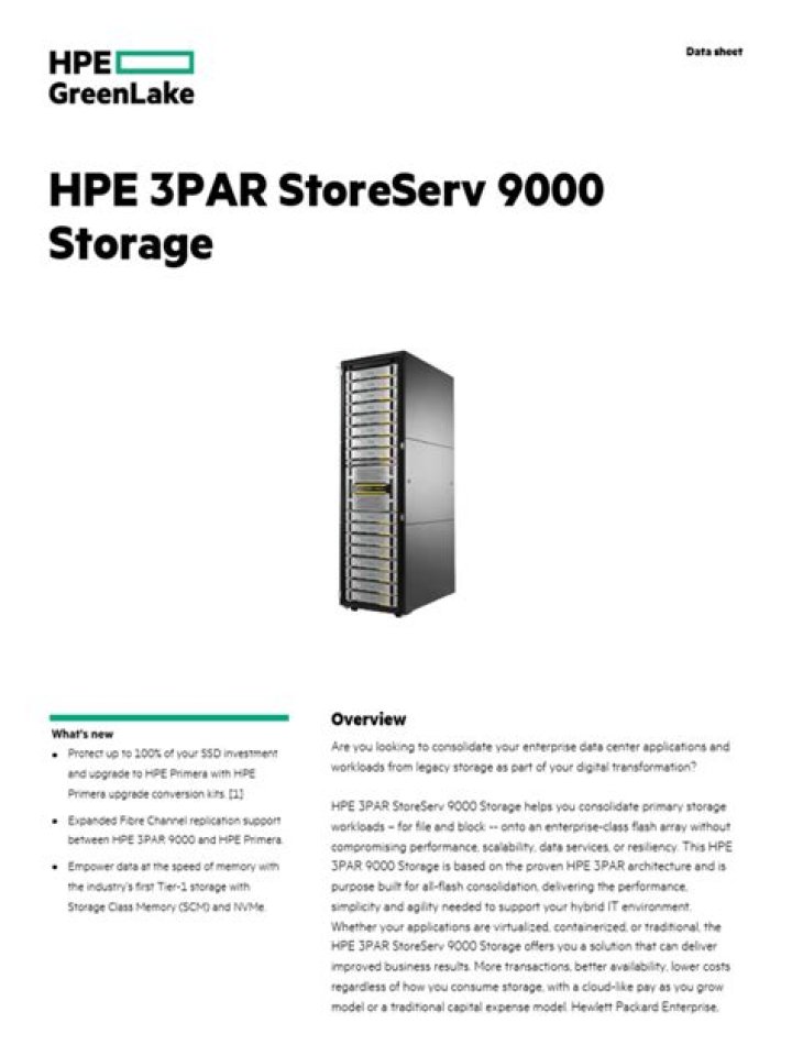 HP 3PAR Storage Systems - Documentation for BMC Discovery content reference