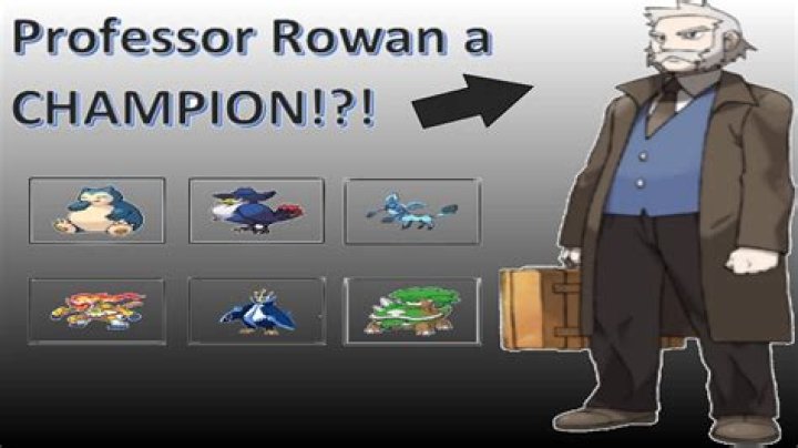 Is Professor Rowan a Champion?