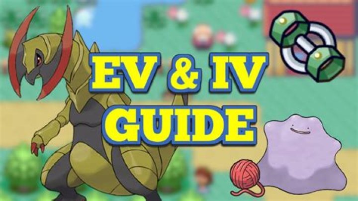 IVs, DVs, EVs, and buiding a battling Pokemon.
