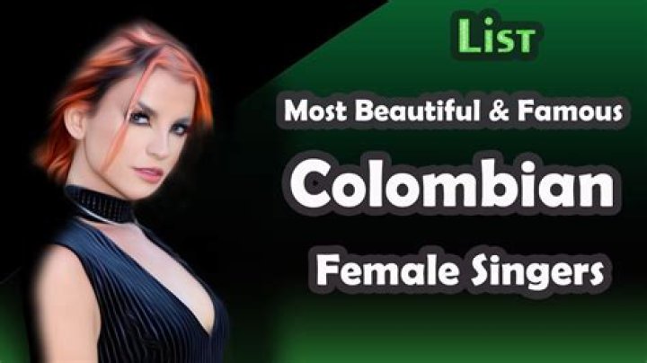 List of 20th-century Colombian women singers
