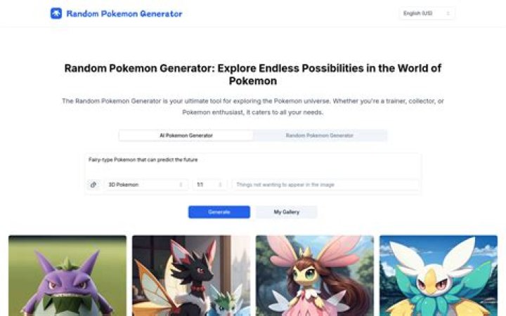 Random Pokemon Generator (v.2.1.1) --UPDATED