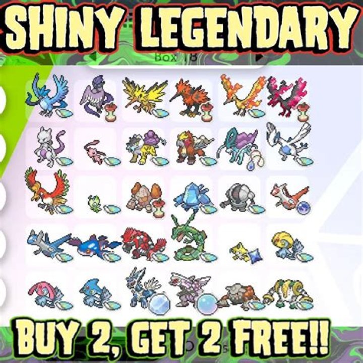Shiny Legendaries would be GREAT!