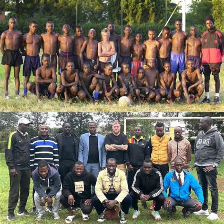 Sweden Star Returns to Kenya to Recreate Famous Childhood Photo With Teammates