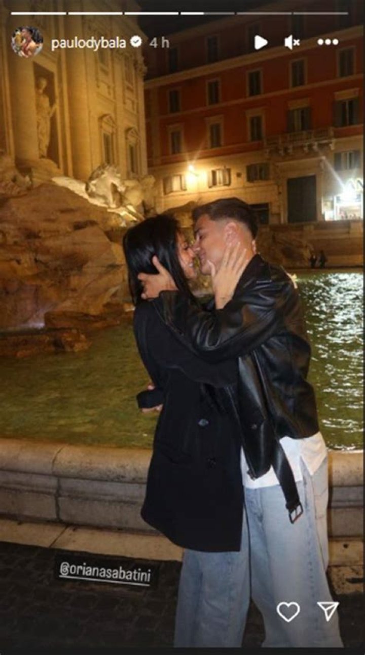 Video of Paulo Dybala Proposing to Now Fiancée Oriana Sabatini at Trevi Fountain Goes Viral