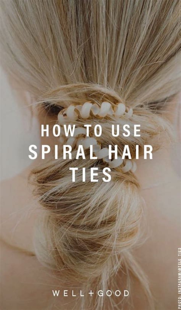 Why and how to use spiral hair ties