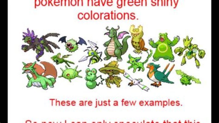 Why are green shiny Pokemon hated?